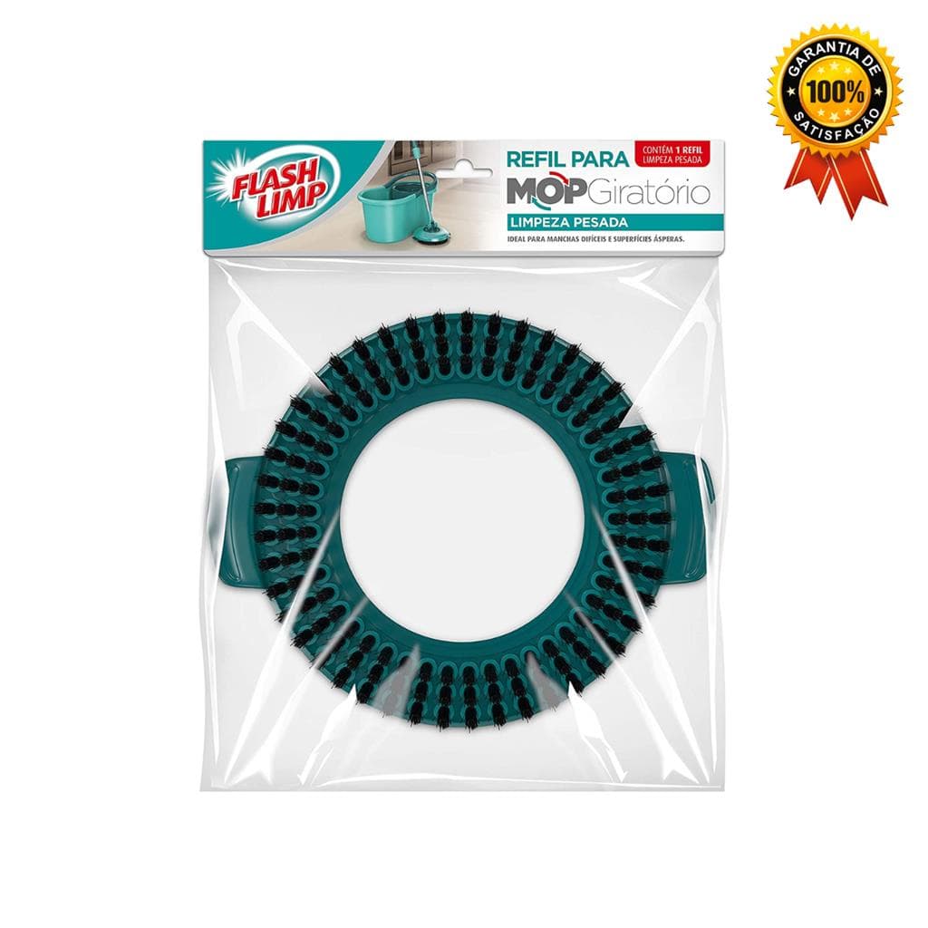 Refil Mop Giratorio Compativel  MOP7290, MOP7824, MOP9782, MOP8258, MOP8209-VA, MOP8210 Flash Limp