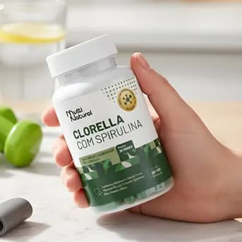 Spirulina 2 Em 1 - Pote 60 Caps - Multi Natura