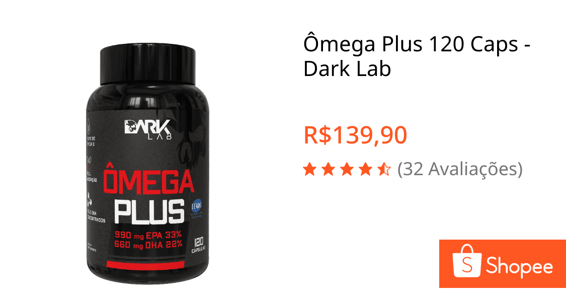 Ômega Plus 120 Caps - Dark Lab