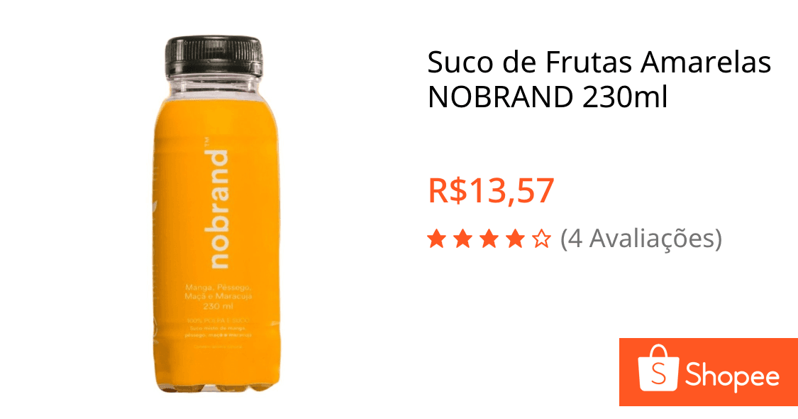 Suco de Frutas Amarelas NOBRAND 230ml