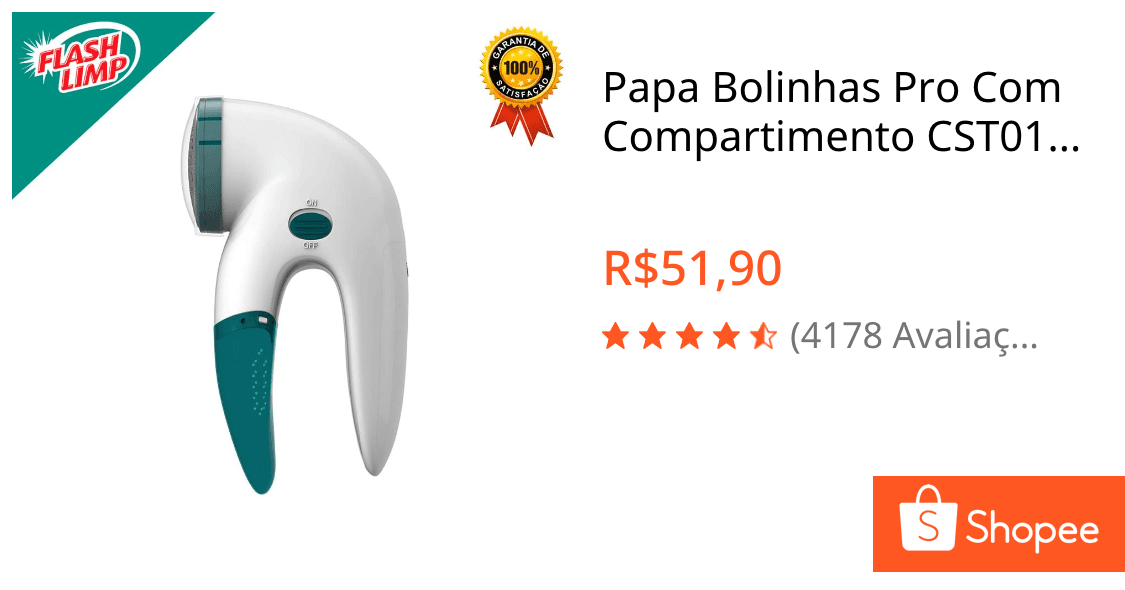 Papa Bolinhas Pro Com Compartimento CST0139 Flash Limp