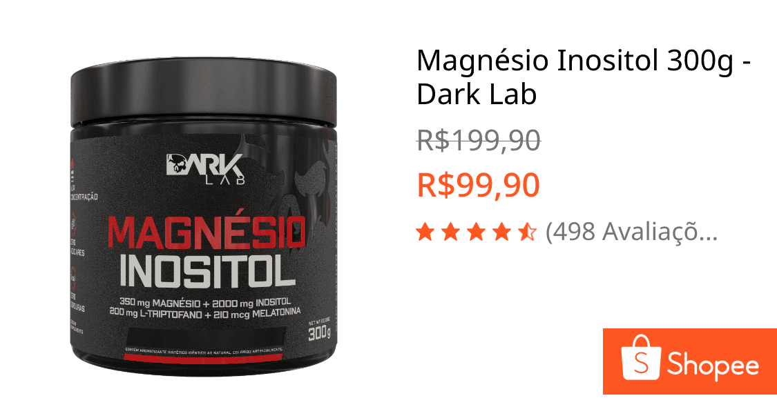 Magnésio Inositol 300g - Dark Lab
