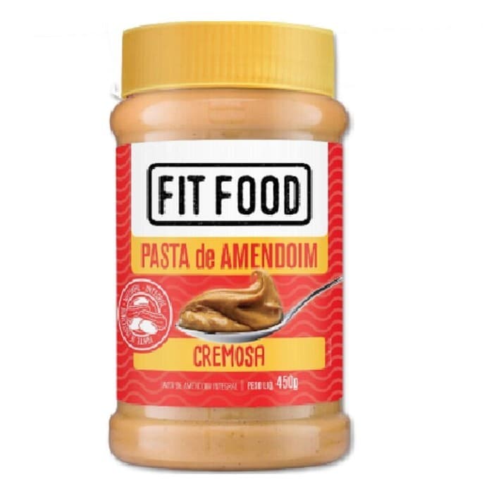Pasta de Amendoim Cremosa FIT FOOD 450g